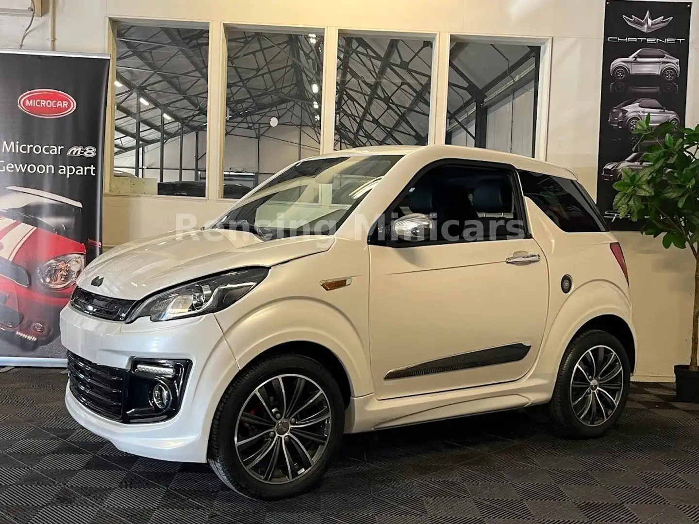 Ligier JS 50 Sport Mopedauto DCI Microcar Minicar 45 kM Weiß - 1