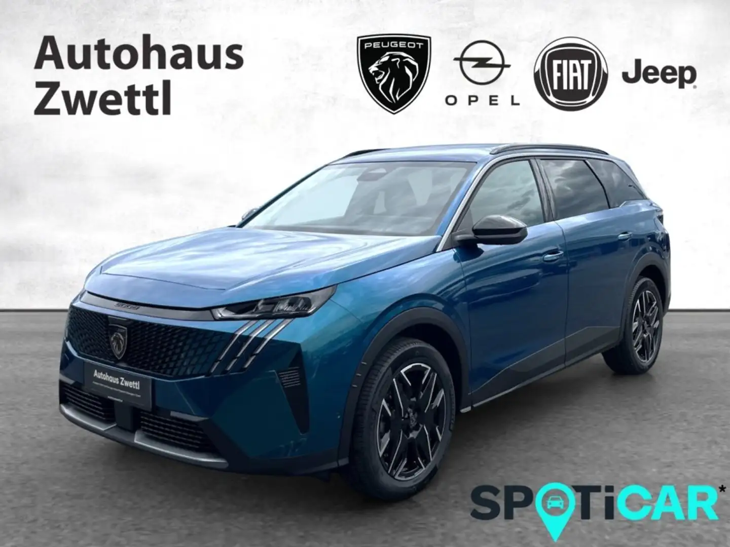 Peugeot 5008 Allure Hybrid 145 e-DCS6 Blau - 1