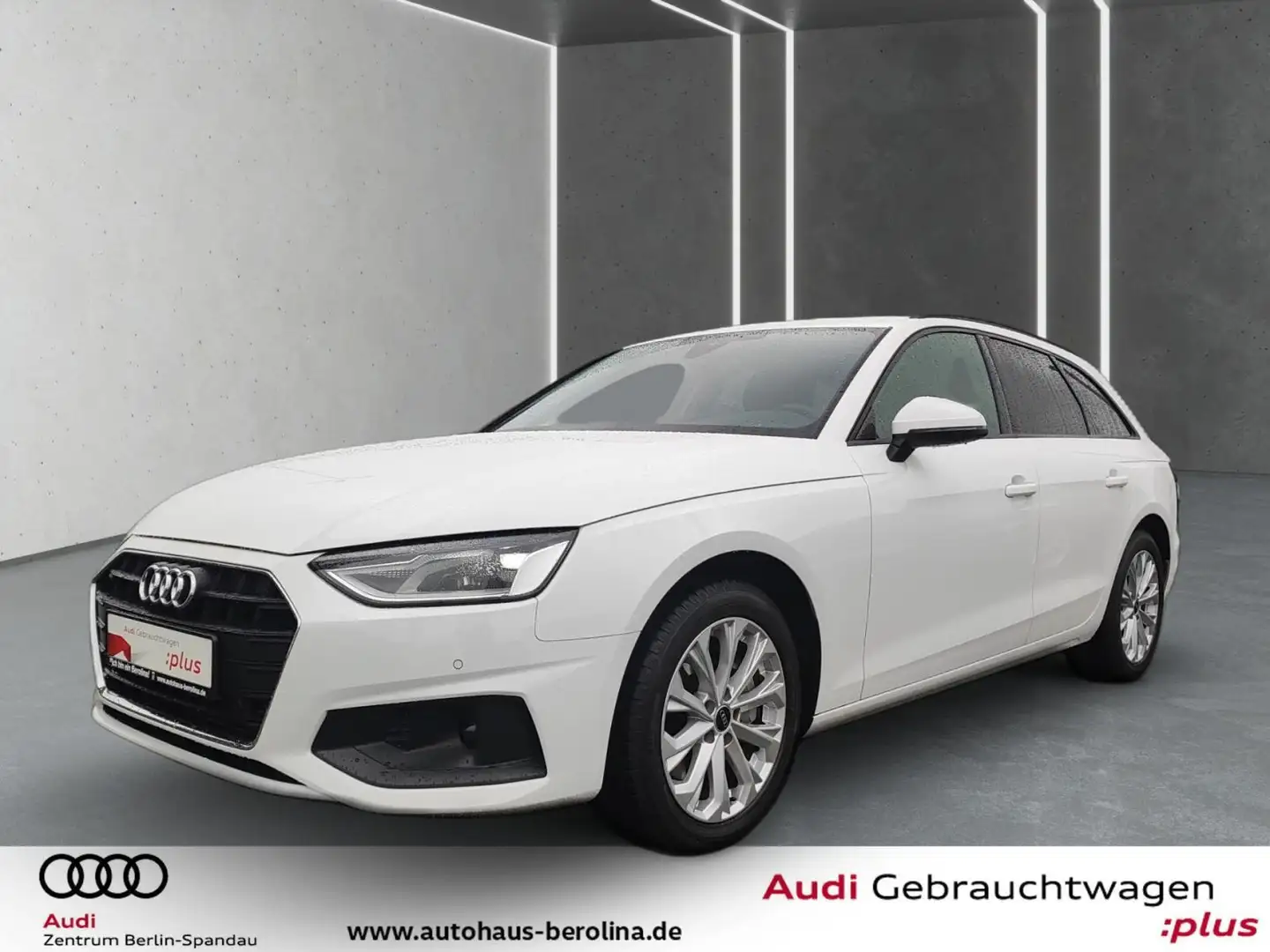 Audi A4 40 TFSI S tronic *NAV+*R-CAM*GRA*SHZ* Weiß - 2