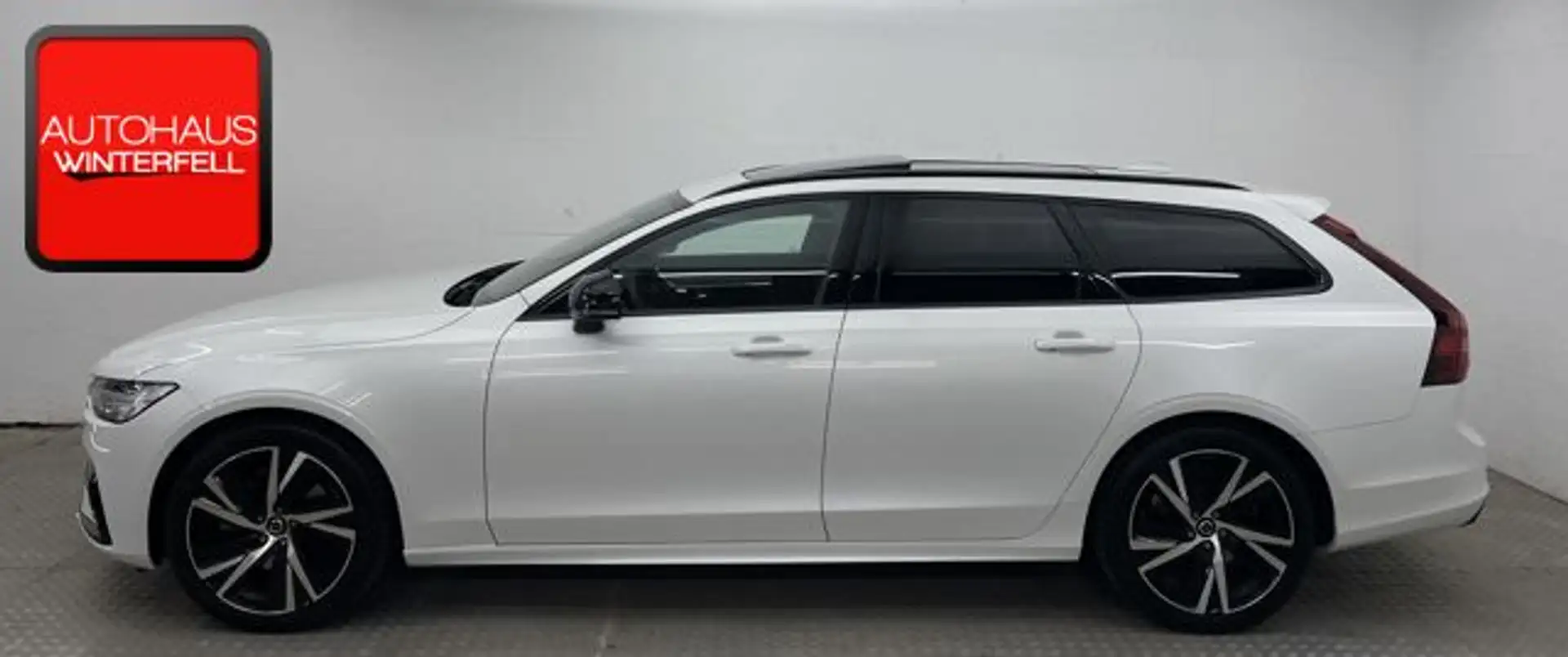 Volvo V90 B4 D Plus Bright PANO+AHK+MEMORY+VOLL-LED+ Weiß - 2