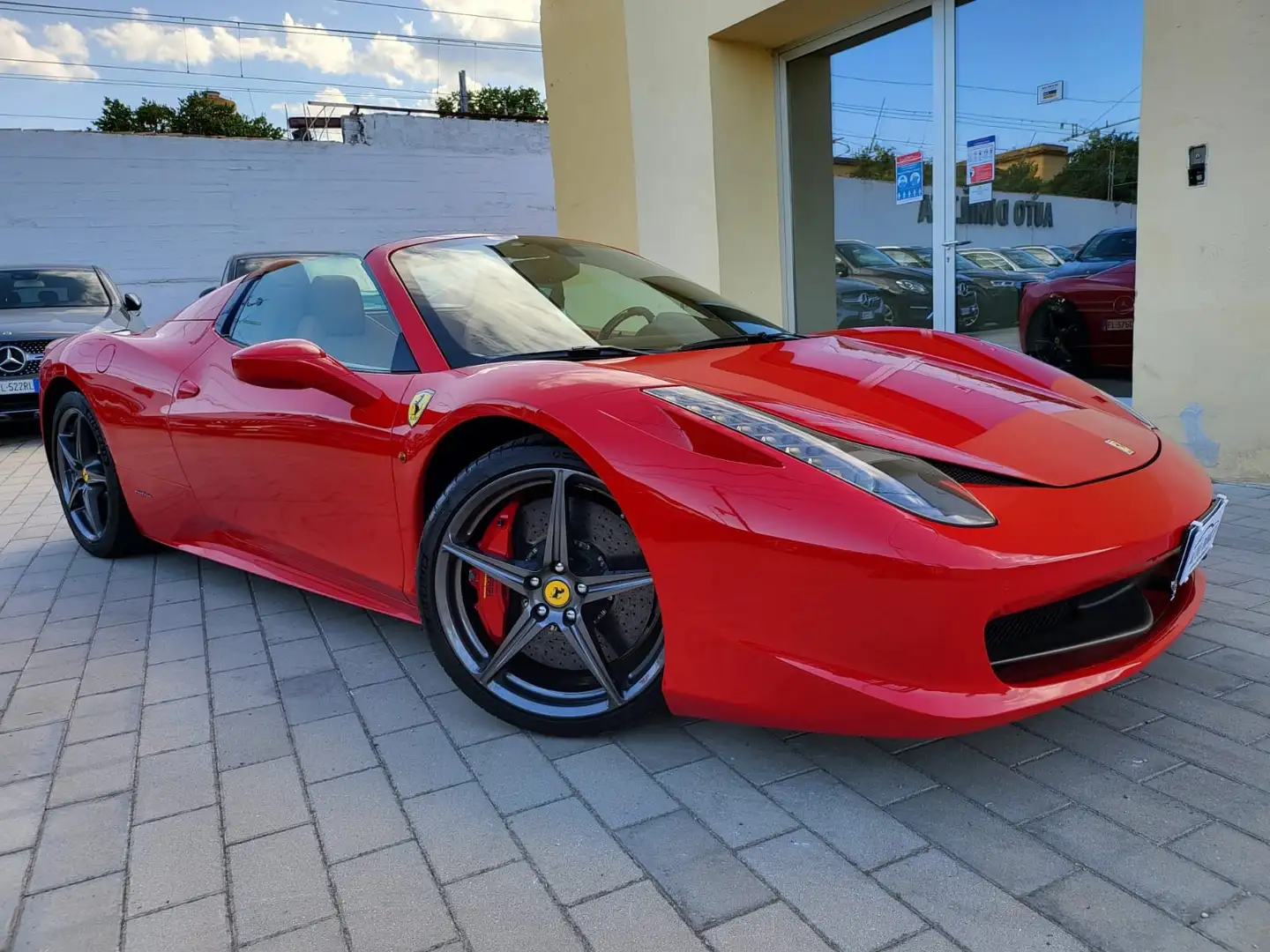 Ferrari 458 458 Spider 4.5 dct Rosso - 1
