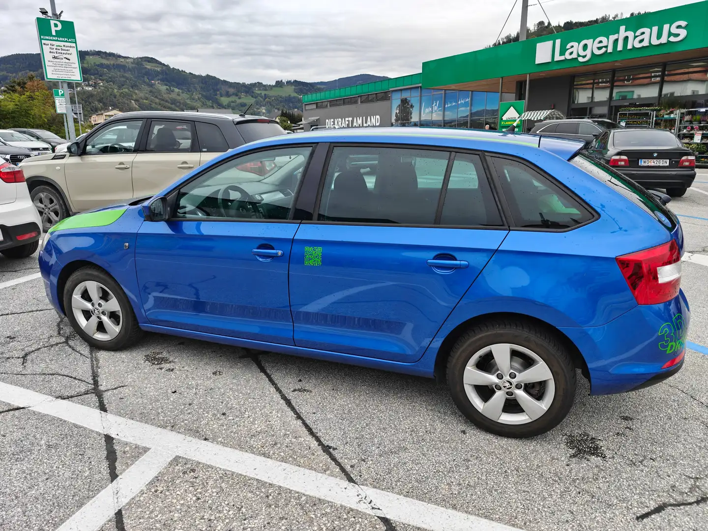 Skoda Rapid/Spaceback Rapid Spaceback 1,6 TDI Ambition Green tec Ambition Blau - 1