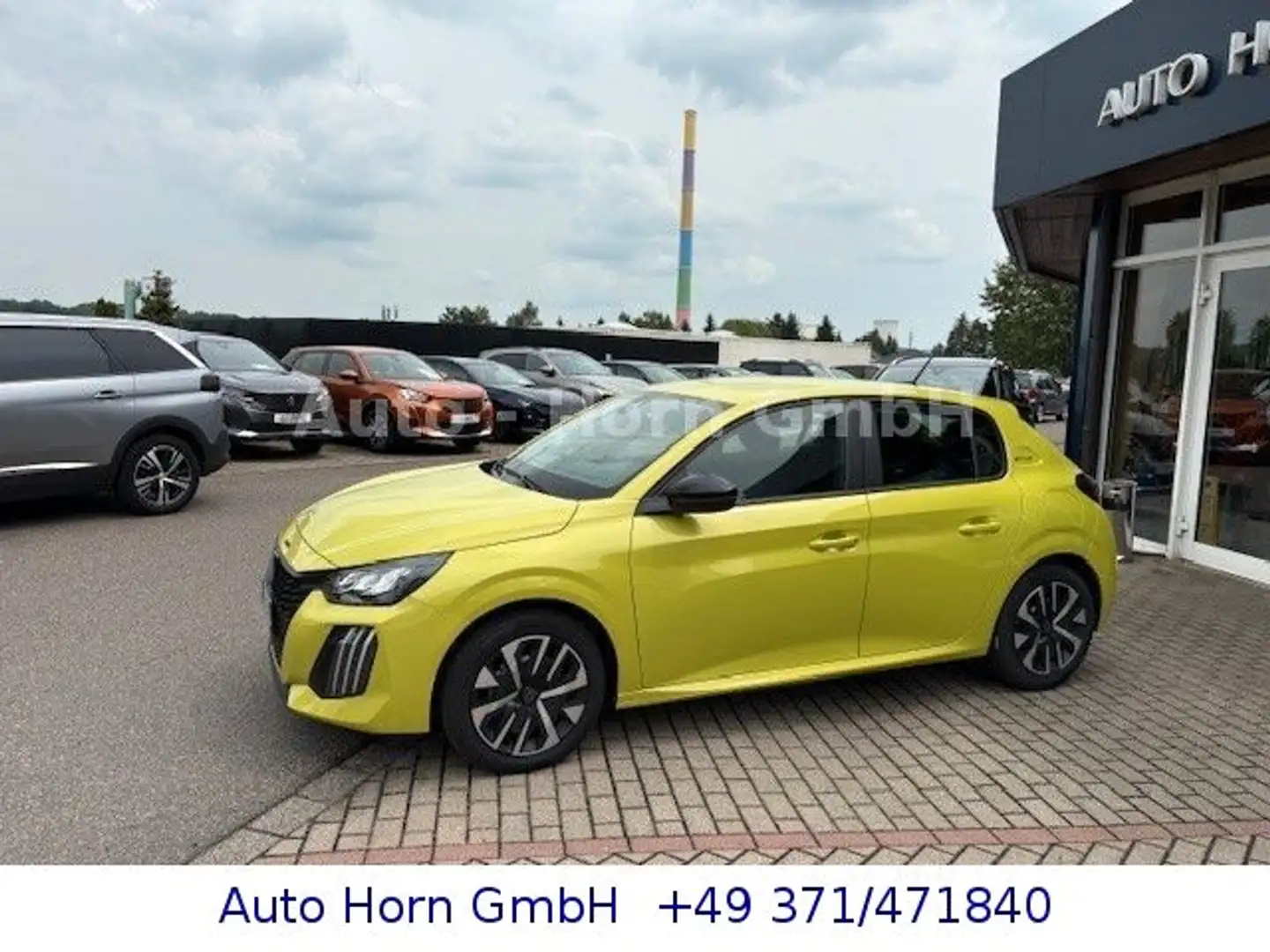 Peugeot 208 Style Purtech 75 Gelb - 2