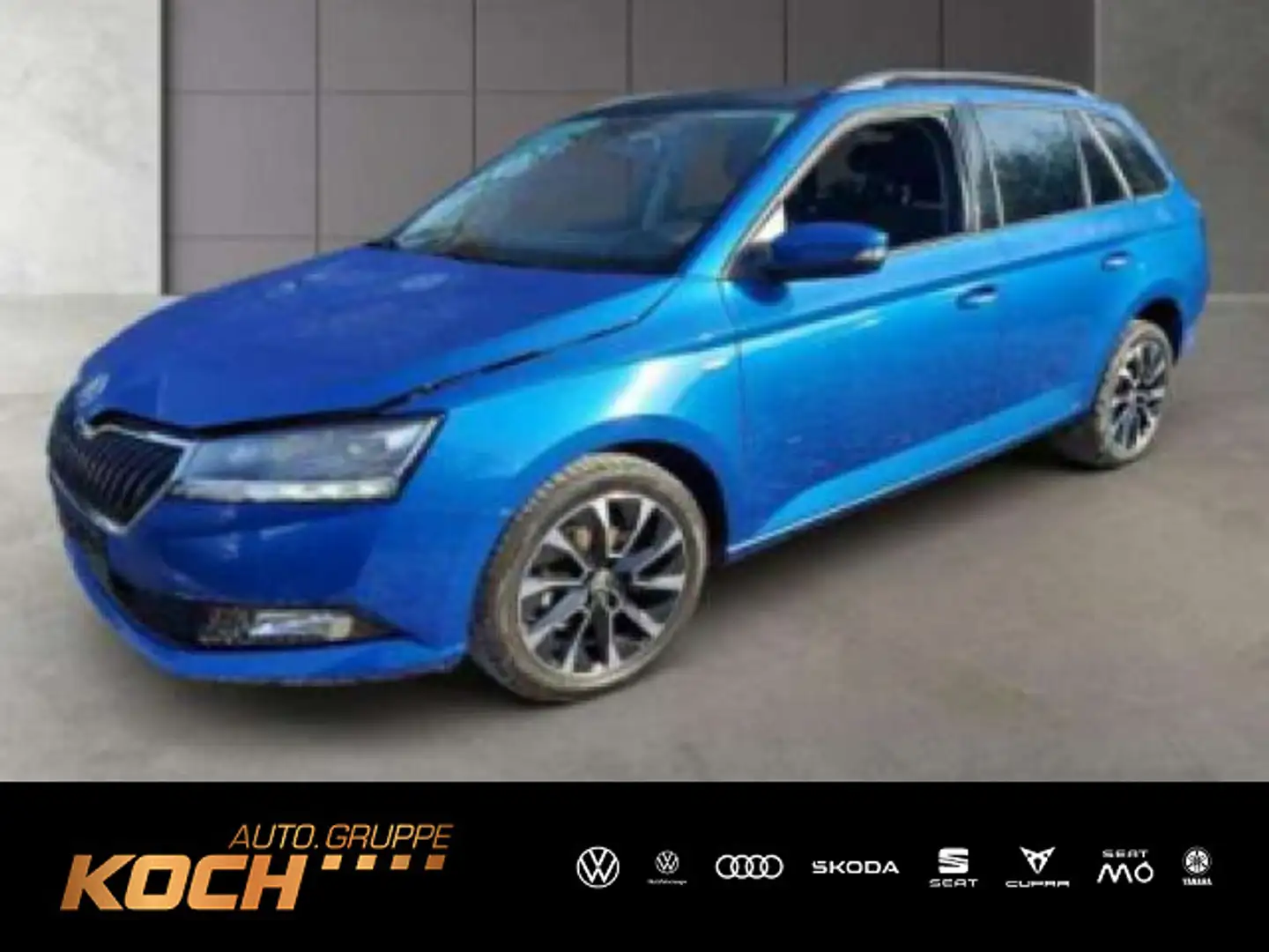 Skoda Fabia Combi Drive 125 Best of 1.0 TSI Drive NAVI Azul - 1