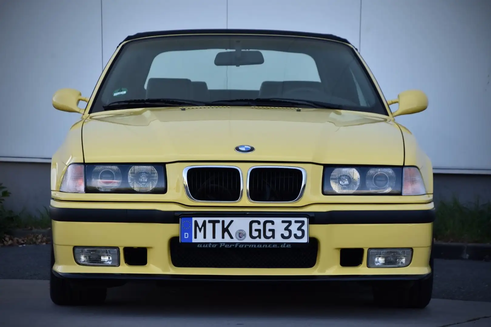 BMW M3 Cabrio 3,2 Automatik Restauriert Gelb - 2