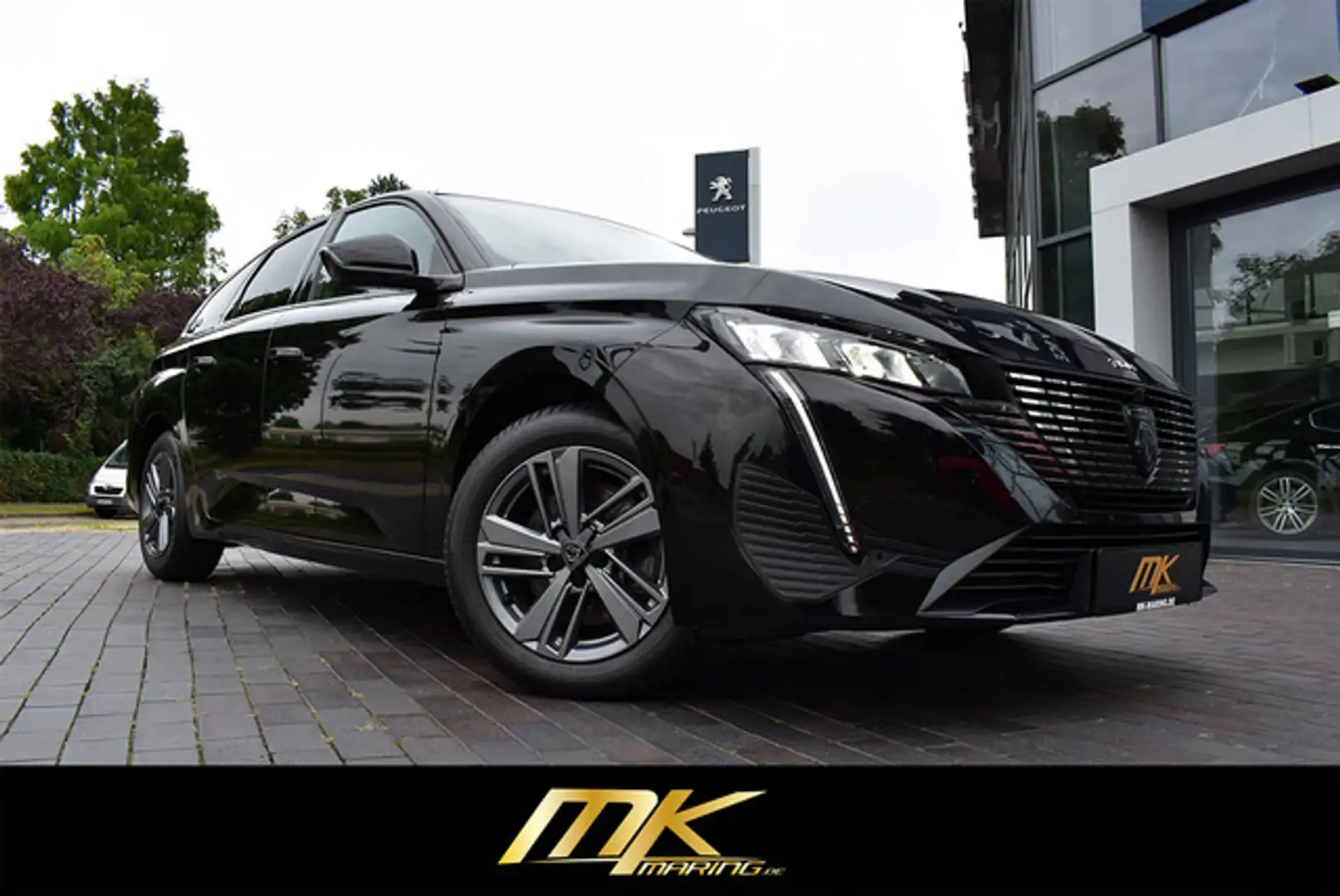 Peugeot 308 SW ALLURE PT 130 FACELIFT*CARPLAY*MATRIX*TOP Zwart - 2