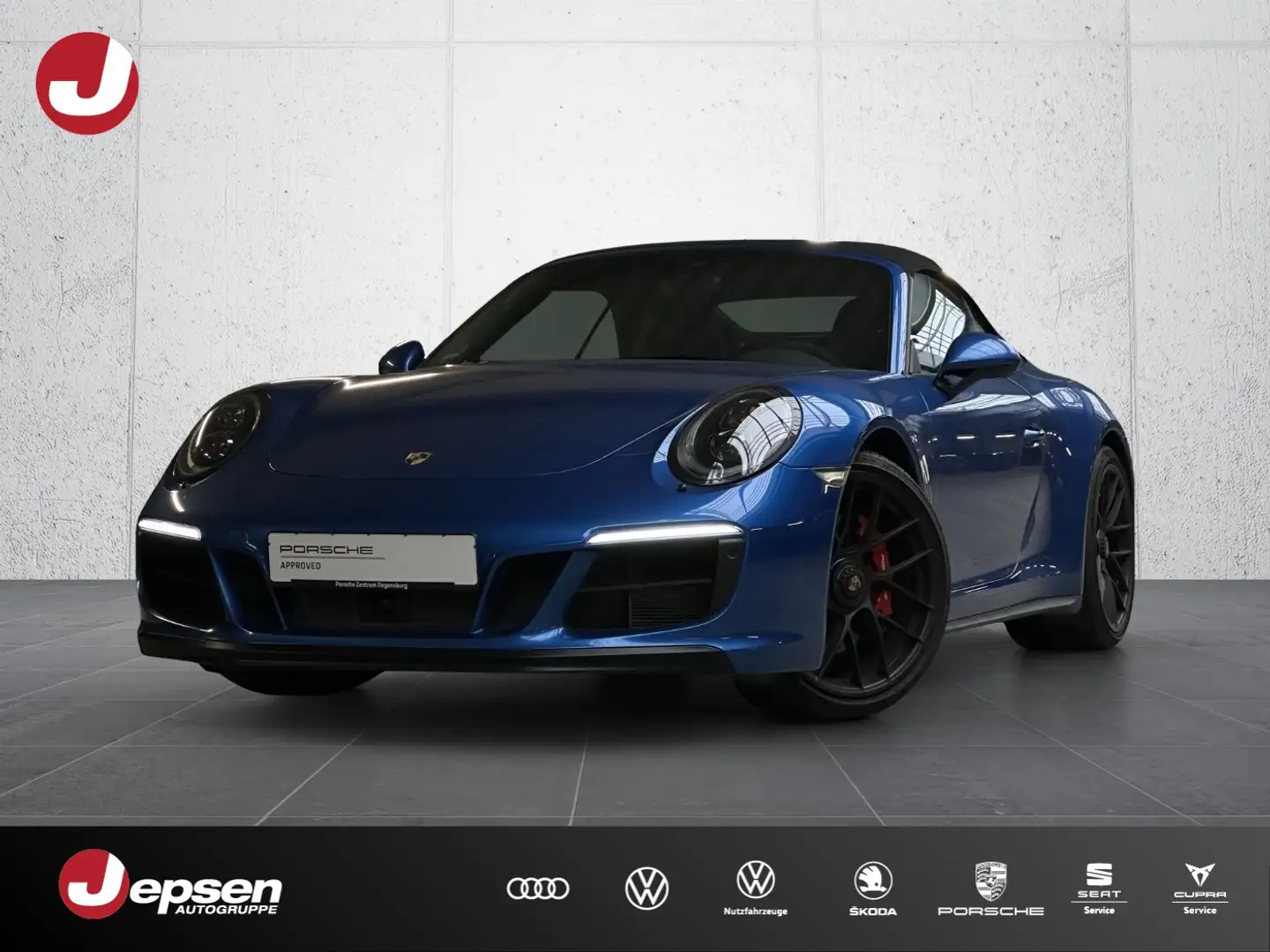 Porsche 991 911 Carrera GTS Cabriolet ParkAssistent BOSE Blau - 1
