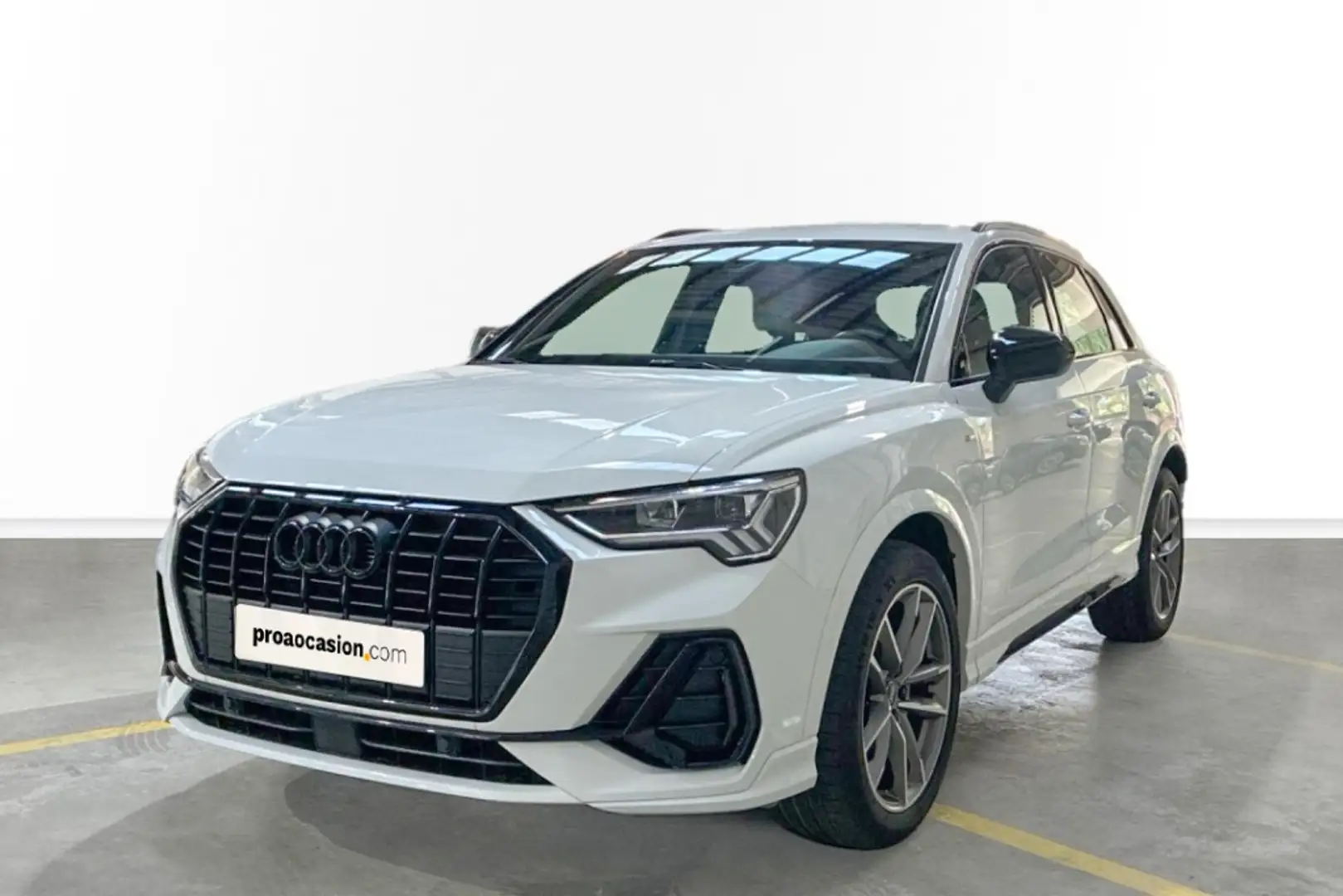 Audi Q3 1.5 35 TFSI S TRONIC BLACK LINE 150 5P Blanco - 1