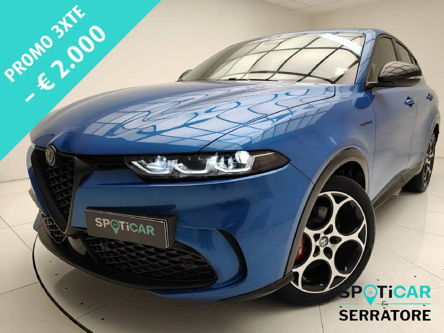 Alfa Romeo Tonale 1.5 hybrid Veloce 160cv tct7 Bleu - 1