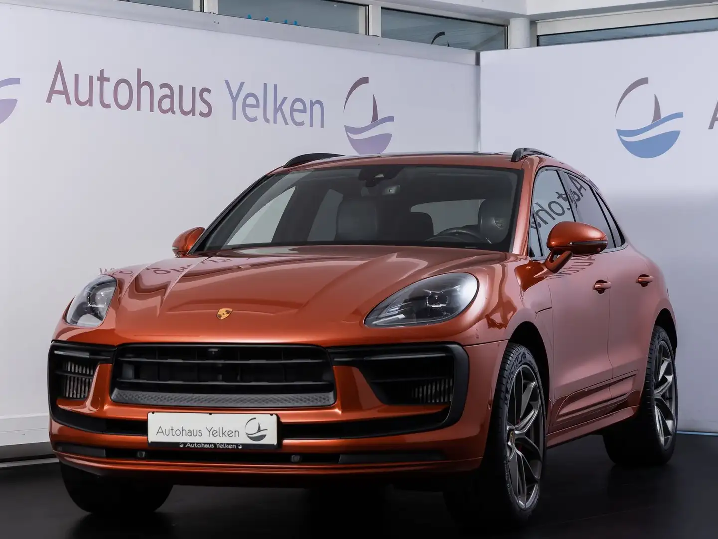 Porsche Macan S SportDesign*PANO*LUFT*360*BOSE*21" Pomarańczowy - 1