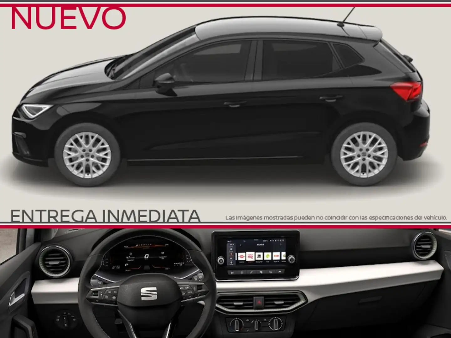 SEAT Ibiza 1.0 TSI 85kW (115CV) FR 40 Aniversario Negro - 1