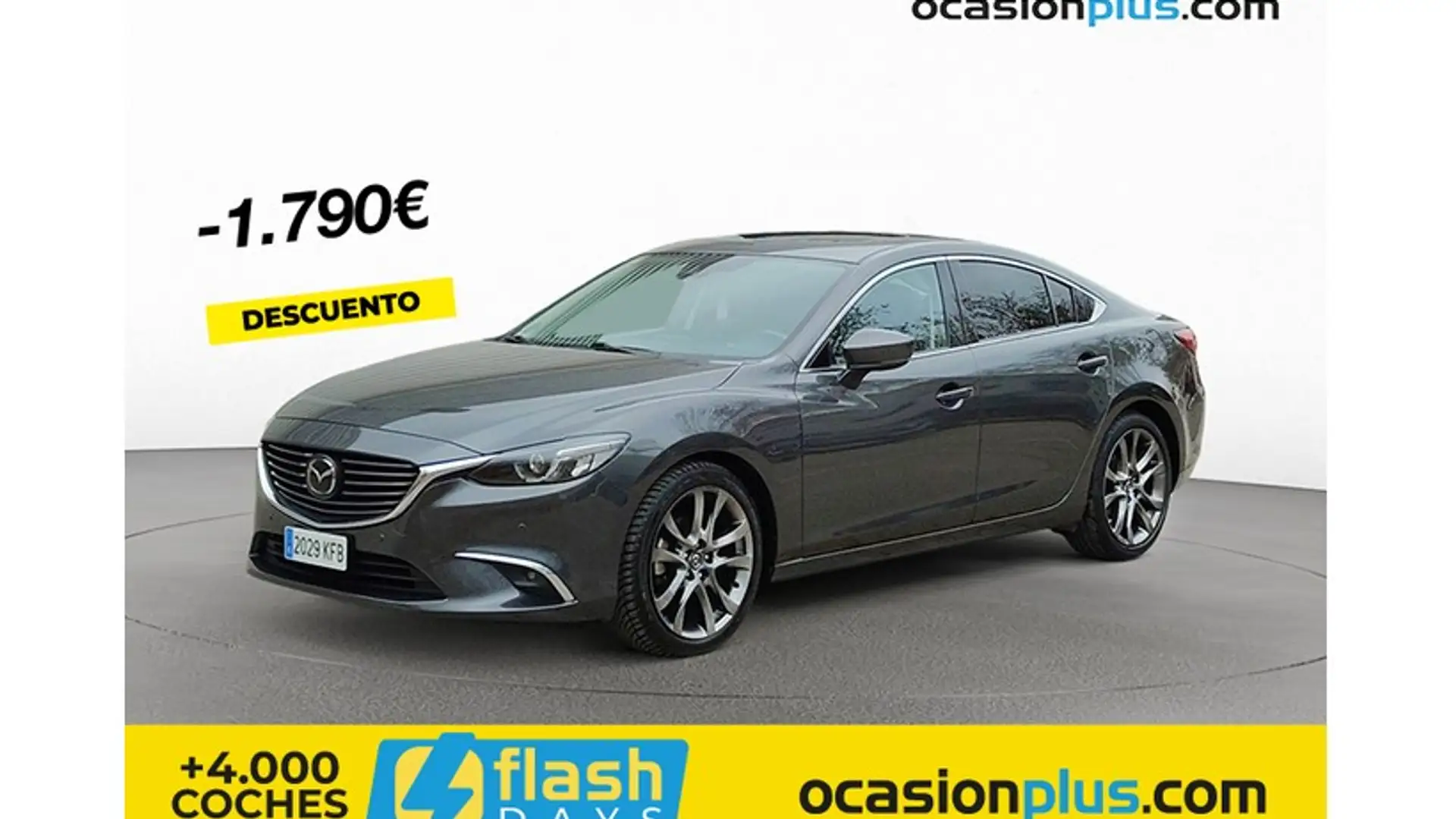 Mazda 6 2.5 Lux.+Prem.Black+Travel+SR(Navi) Aut. Gris - 1