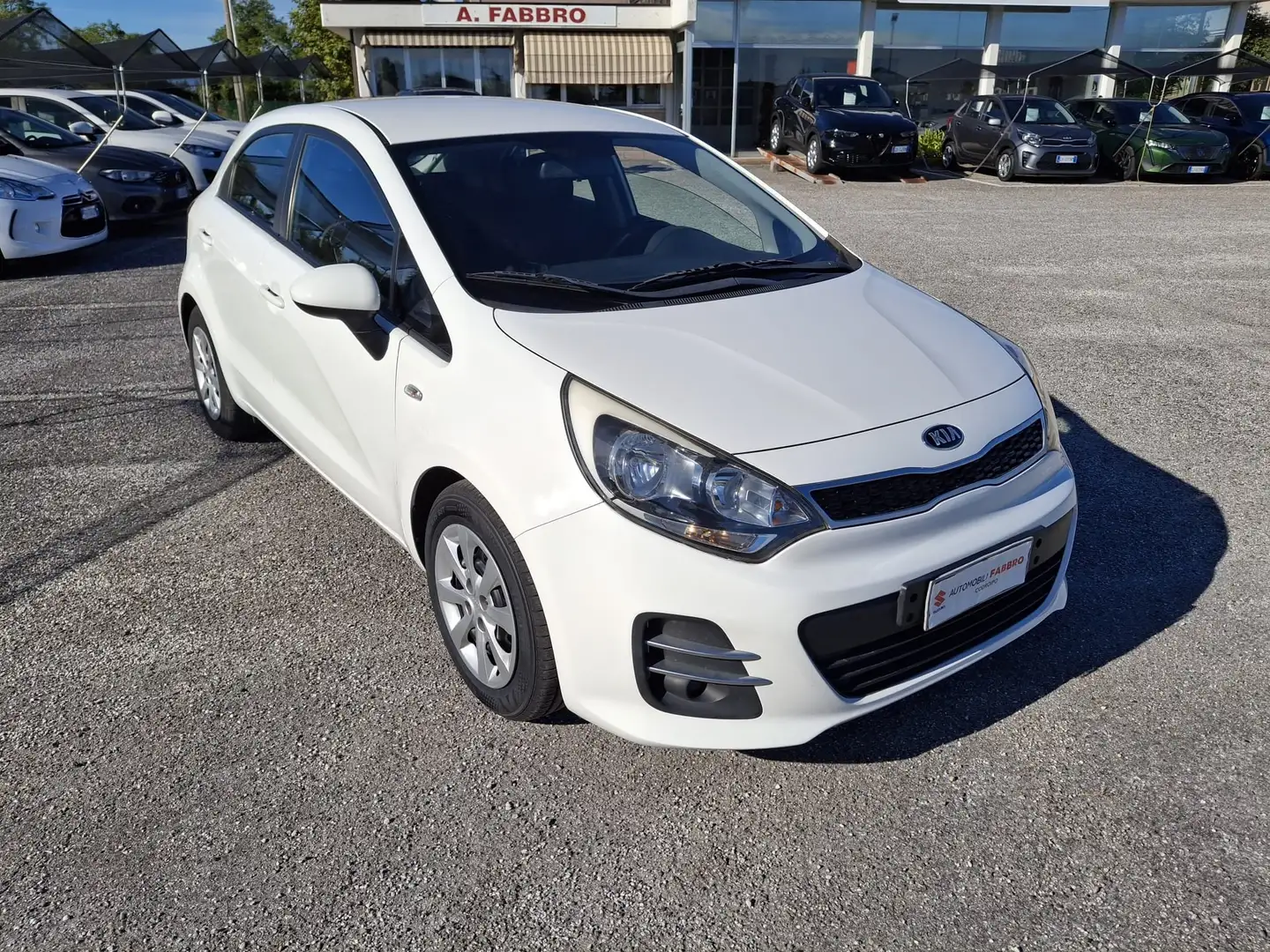Kia Rio Rio 5p 1.2 cvvt Active Blanc - 1