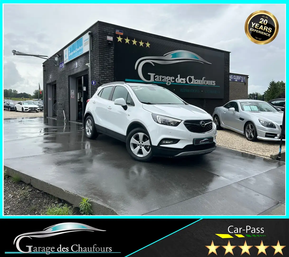 Opel Mokka X Mokka X 1.6 CDTI - ! 1er Propr. ! - Camera - Eu6d Blanc - 1