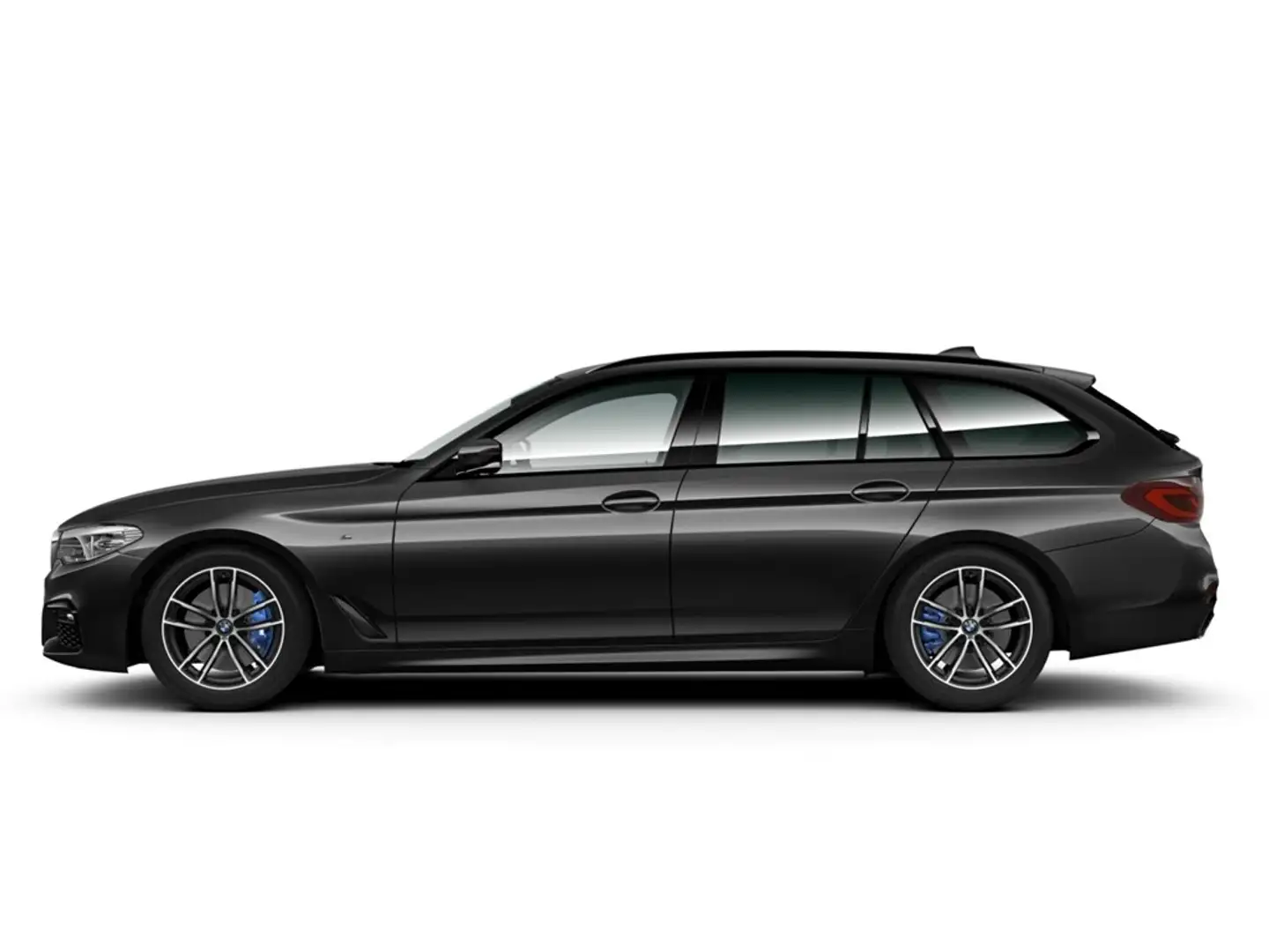 BMW 540 d A xDrive Touring Sportpaket Luftfederung Navi Le Grigio - 2