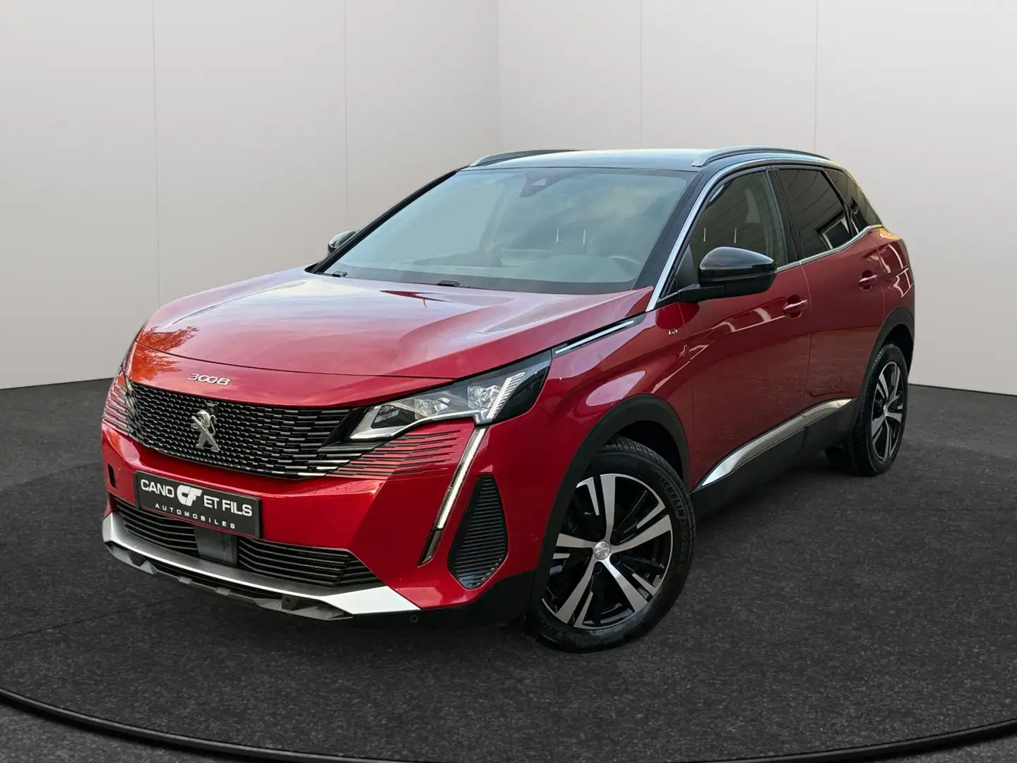 Peugeot 3008 3008 BlueHDi 130ch S\u0026amp;S EAT8 GT Rouge - 1