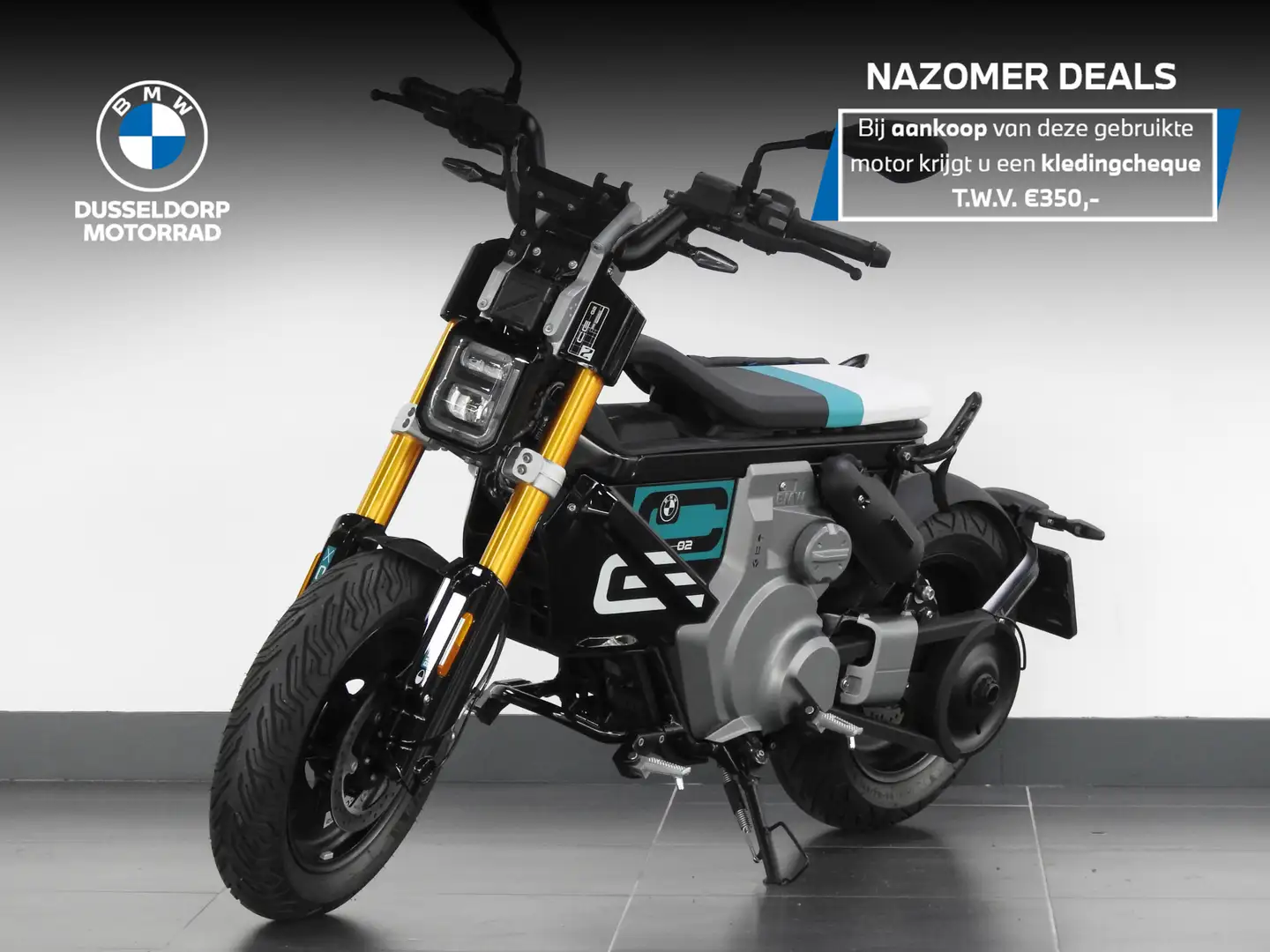 BMW CE 02 Zwart - 1