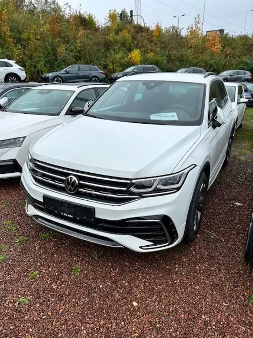 Volkswagen Tiguan 1.4 TSI eHybrid R-Line IQ.LIGHT|AHK|RFK|Navi|SHZ Weiß - 2