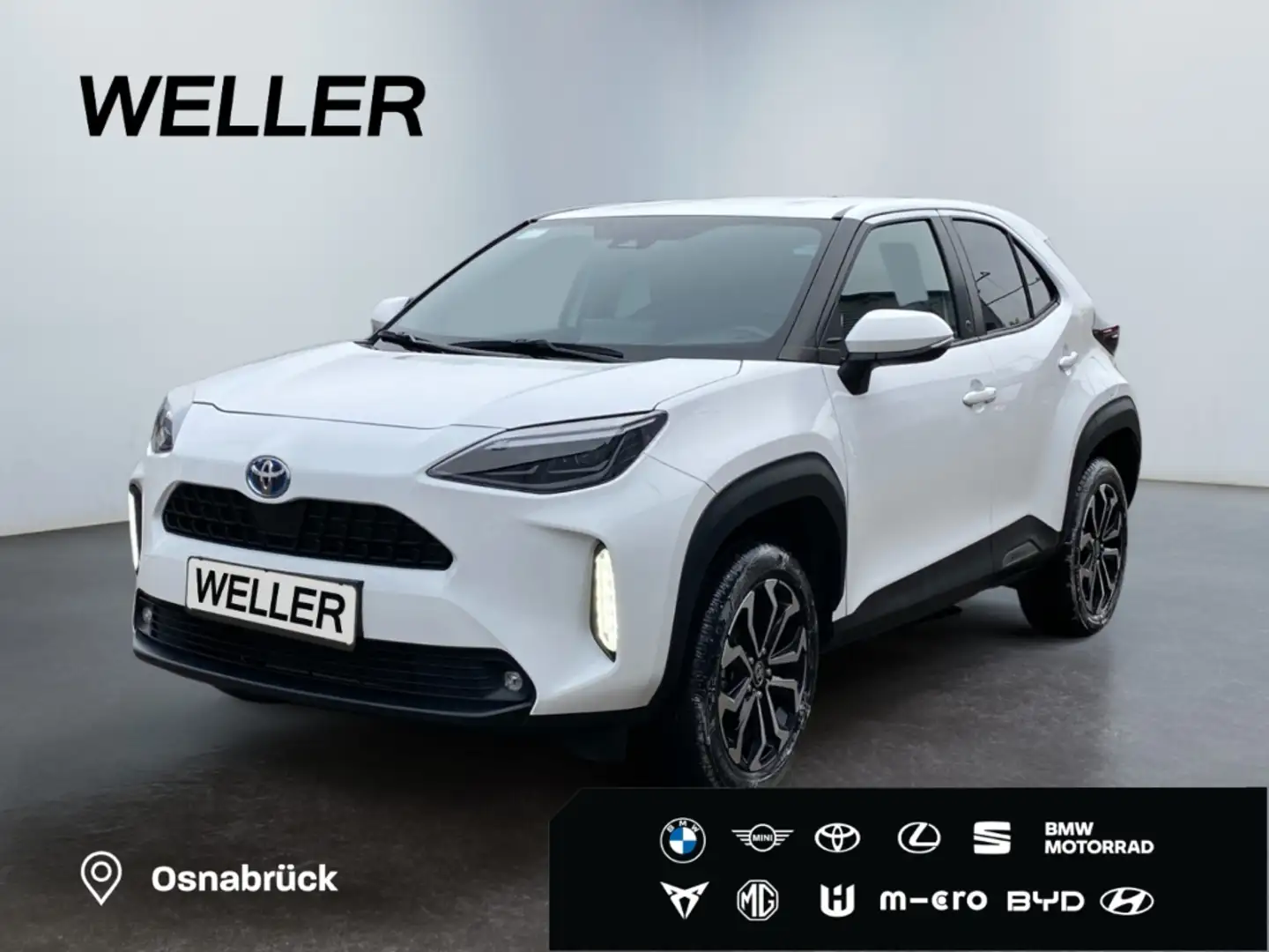 Toyota Yaris Cross Hybrid 1.5 Team D *hzb Front*ACC*SHZ* Weiß - 1