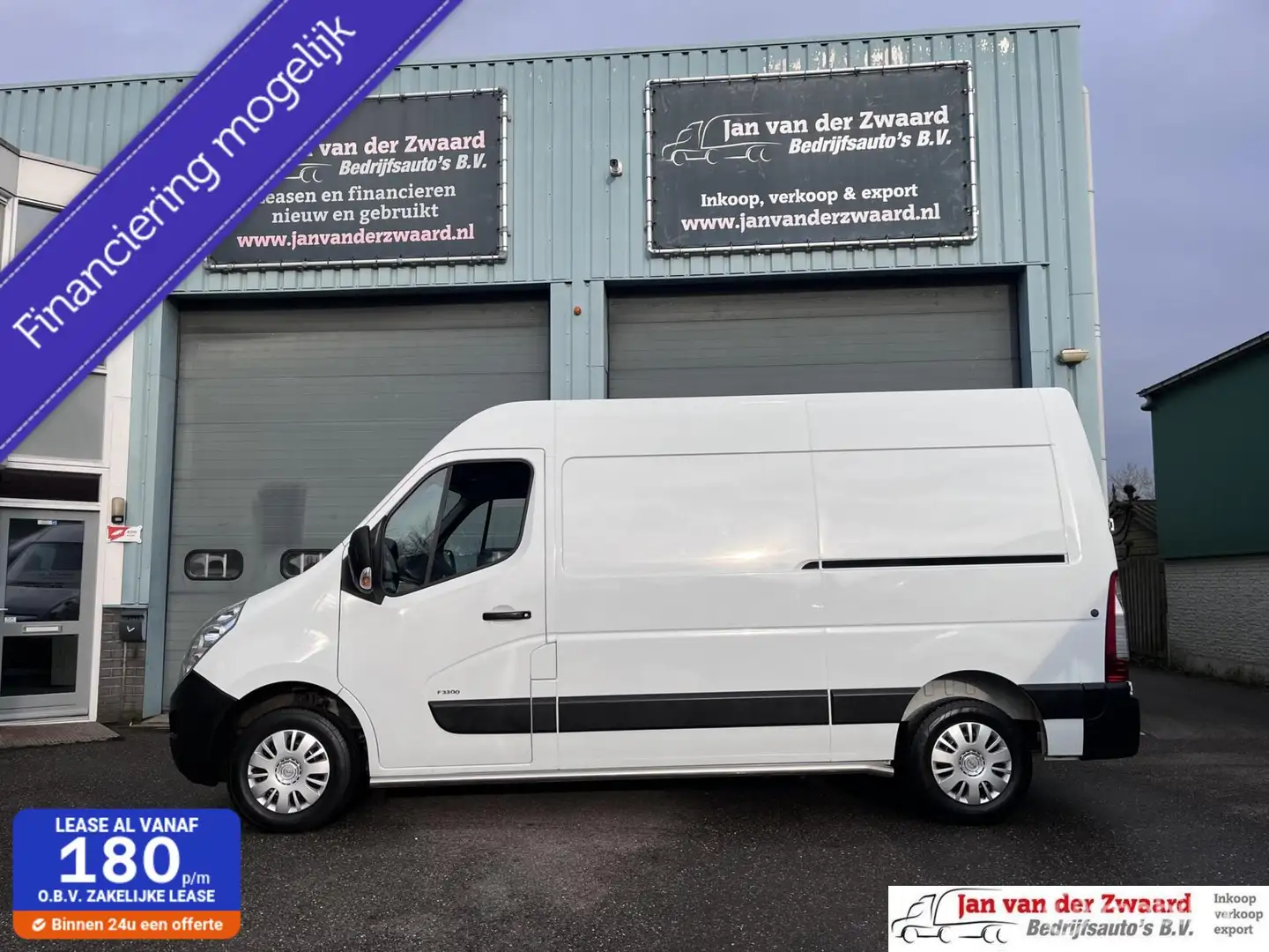 Opel Movano bestel 2.3 CDTI Lang Hoog , 3 zitplaatsen Airco Tr Blanc - 1