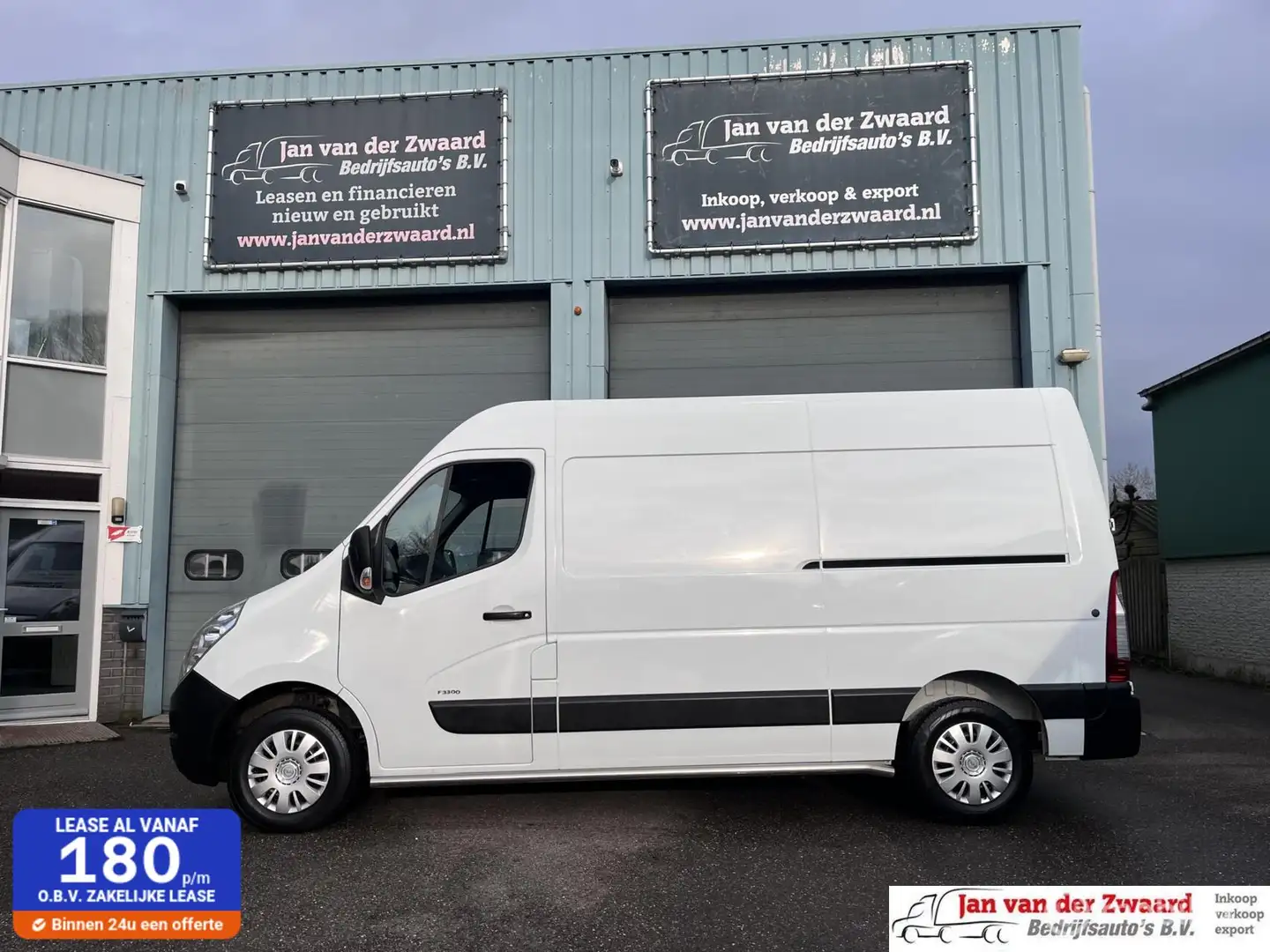 Opel Movano bestel 2.3 CDTI Lang Hoog , 3 zitplaatsen Airco Tr Blanco - 1