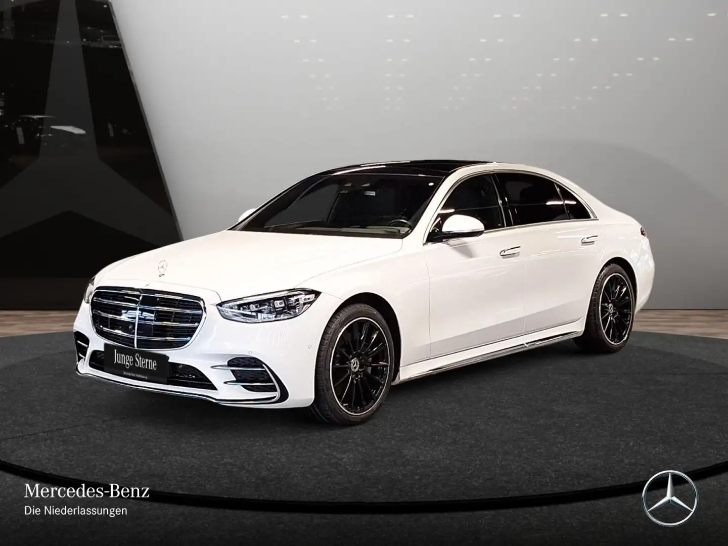 Mercedes-Benz S 450 d L 4M AMG+PANO+360+DIGITAL-L+BURMESTER3D Weiß - 2