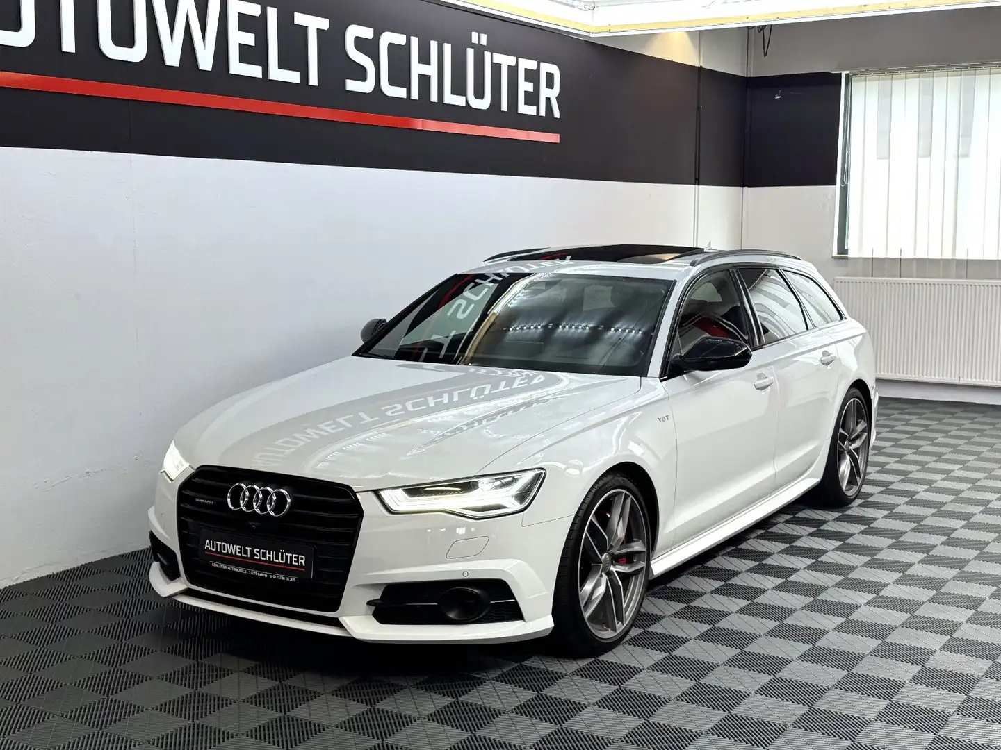 Audi A6 Avant 3.0 TDI Competition*360°Kam.*Matrix*AHK Weiß - 1