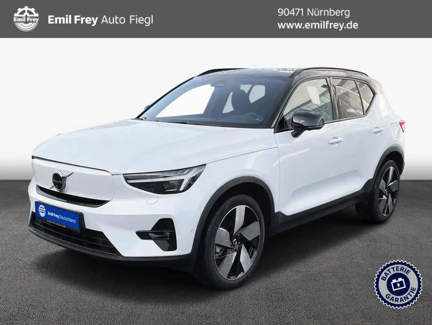 Volvo XC40 XC40 Recharge 82 kWh Single M. Extended Range RWD Weiß - 1