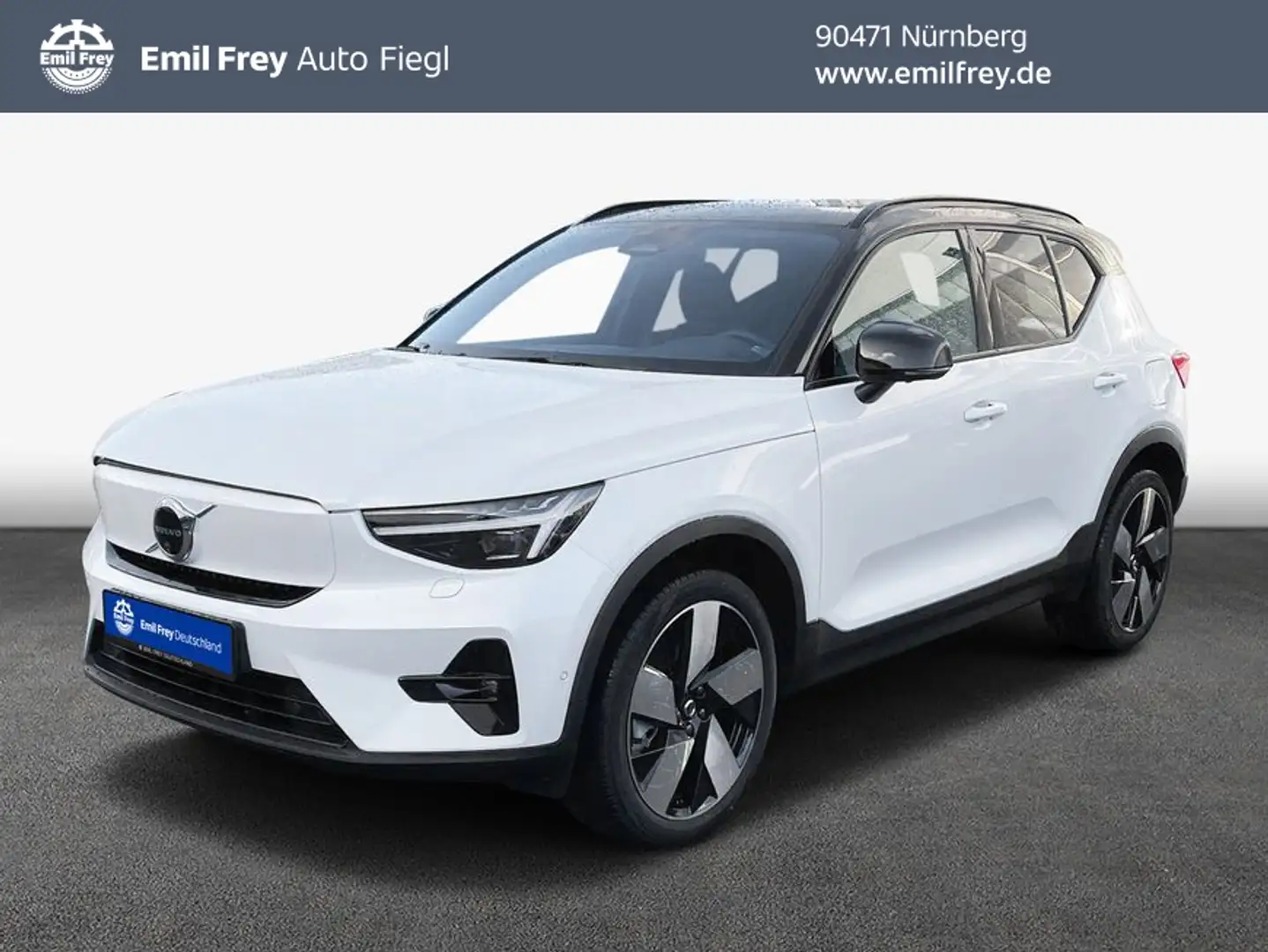 Volvo XC40 XC40 Recharge 82 kWh Single M. Extended Range RWD Weiß - 1