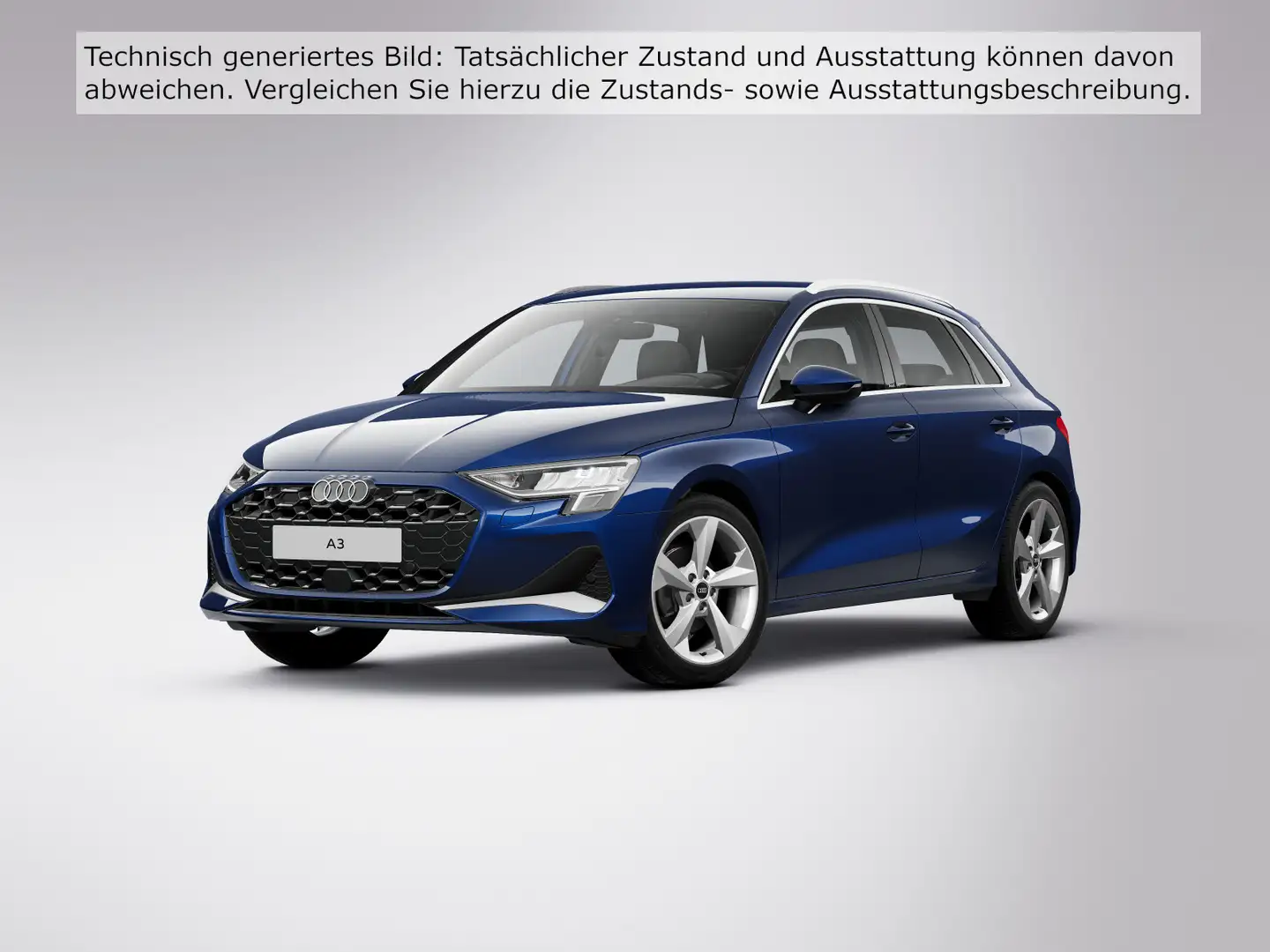 Audi A3 30 TFSI Advanced Navi S tronic Blau - 2