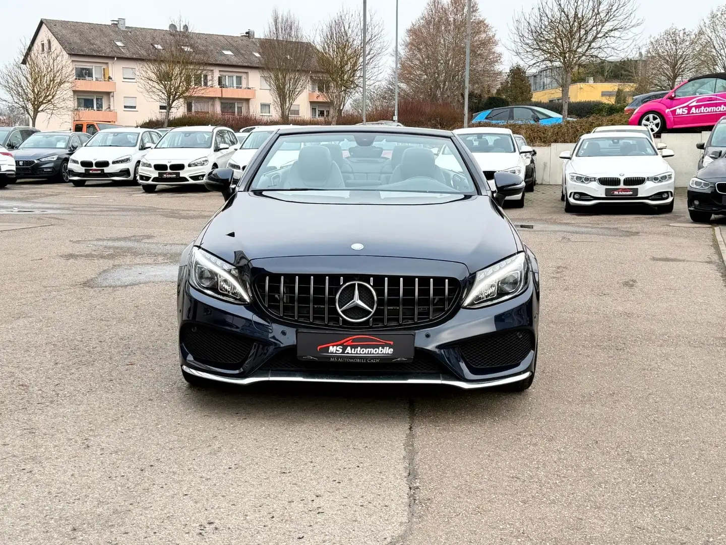 Mercedes-Benz C 250 Cabrio 9G *AMG Line* Navi_LED_Kamera_19" Blau - 2