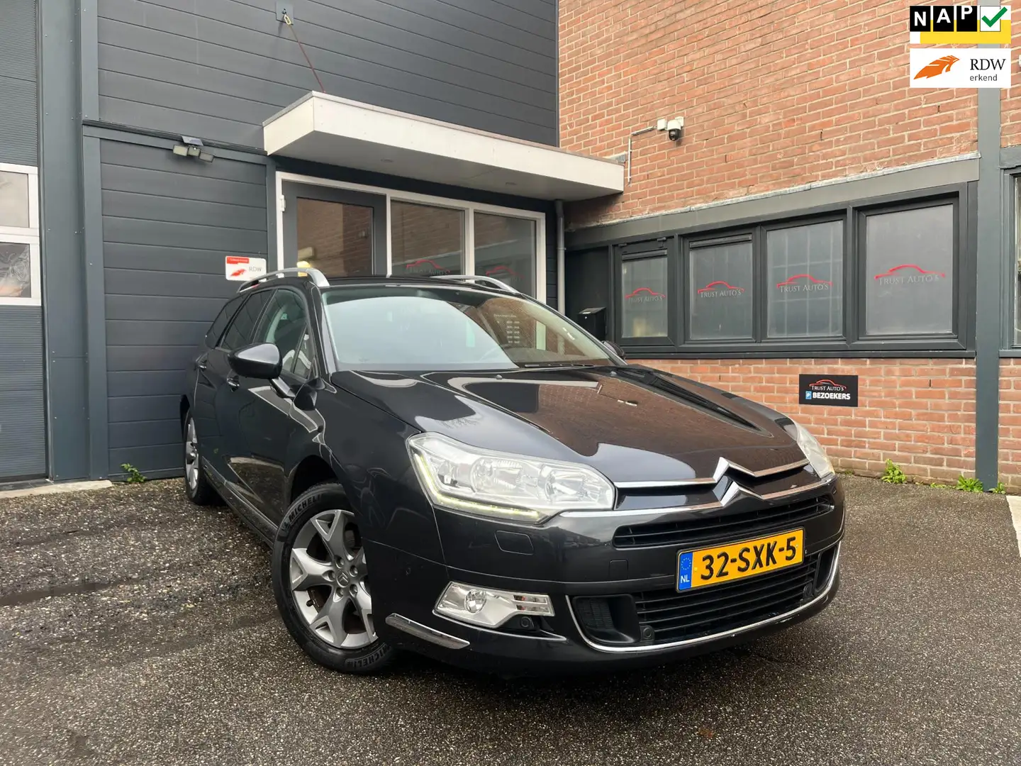 Citroen C5 Tourer 1.6 THP Business|Nap|Automaat|Pdc|Navi|Trek Grijs - 1