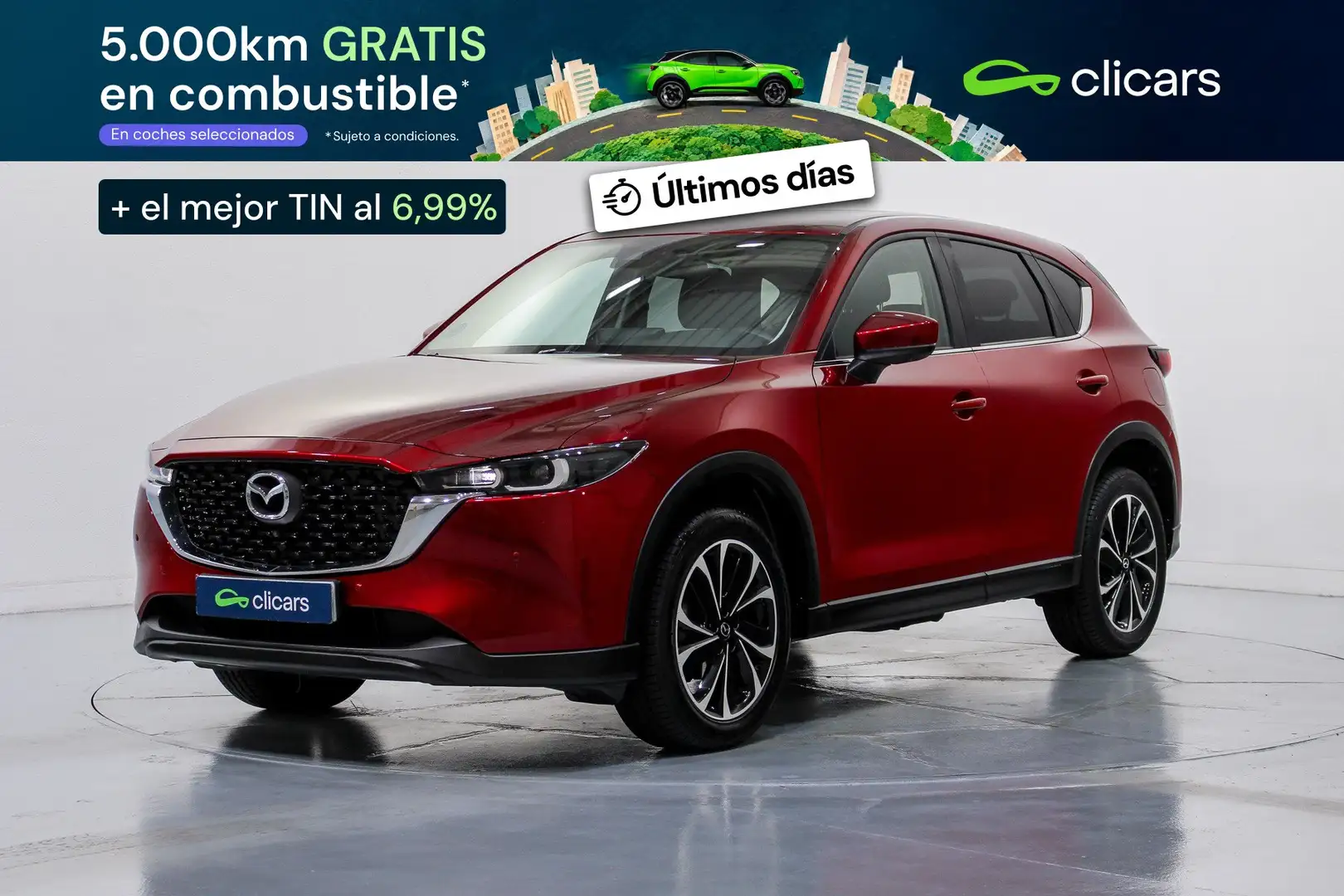 Mazda CX-5 2.0 Skyactiv-G Evolution 2WD 121kW Rojo - 1