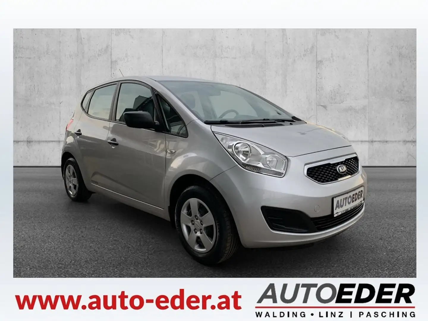Kia Venga 1,4 MPI Titan Silber - 1