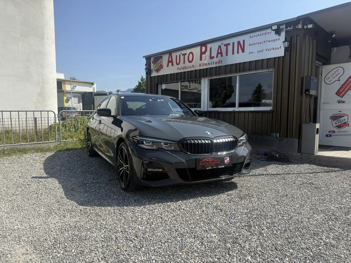 BMW 320 Bmw 320e M-sport Paket Grau - 1
