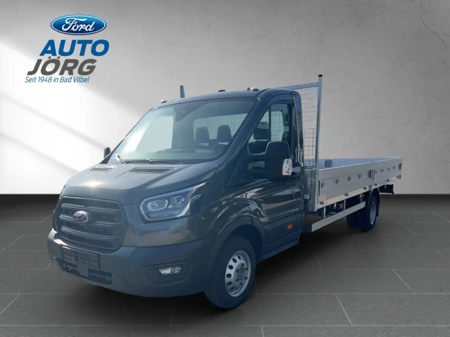Ford Transit Pritsche 470 L5 Einzelkabine Trend 2.0/ 17 Grijs - 1
