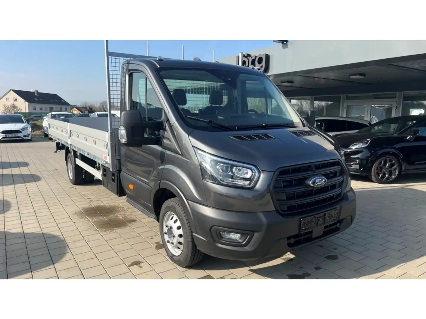 Ford Transit Pritsche 470 L5 Einzelkabine Trend 2.0/ 17 Grijs - 2