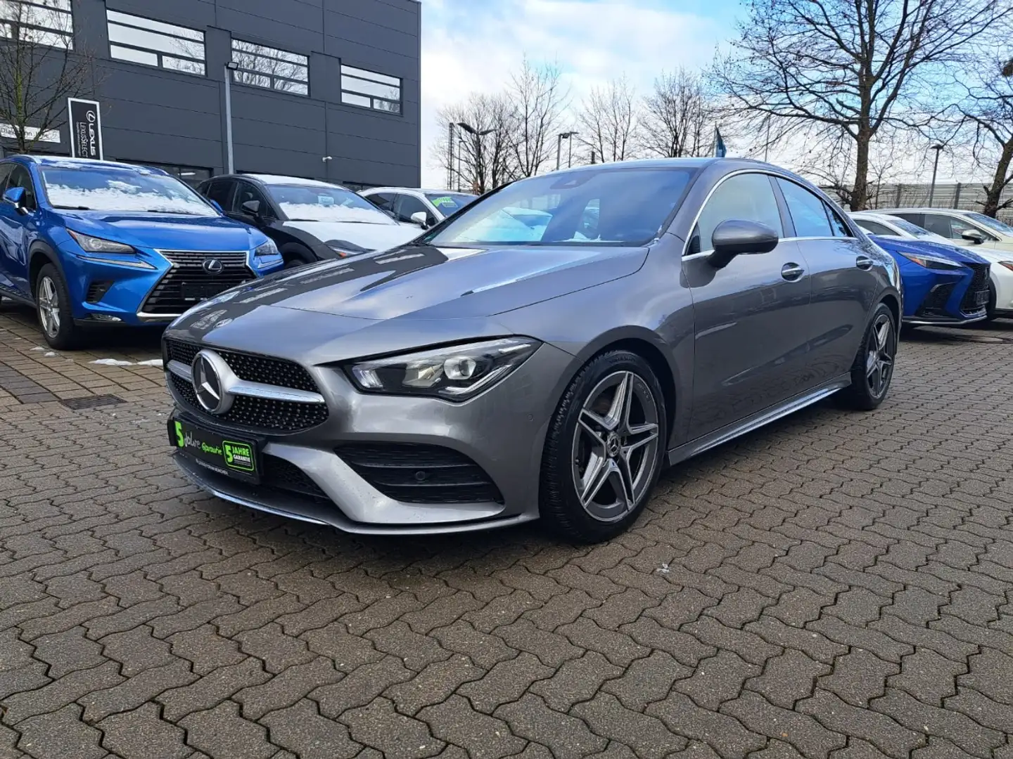 Mercedes-Benz CLA 220 AMG Line gebrauchtes Coupe*Standheizung Grau - 1