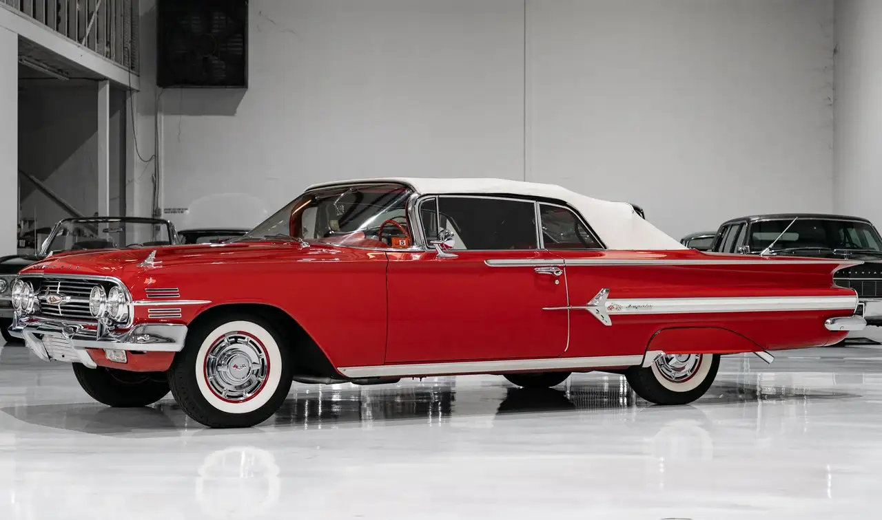 Chevrolet Impala 348/320HP CONVERTIBLE (ONLY 16,443 MILES) ONLY 16,443 MILES, foto 3