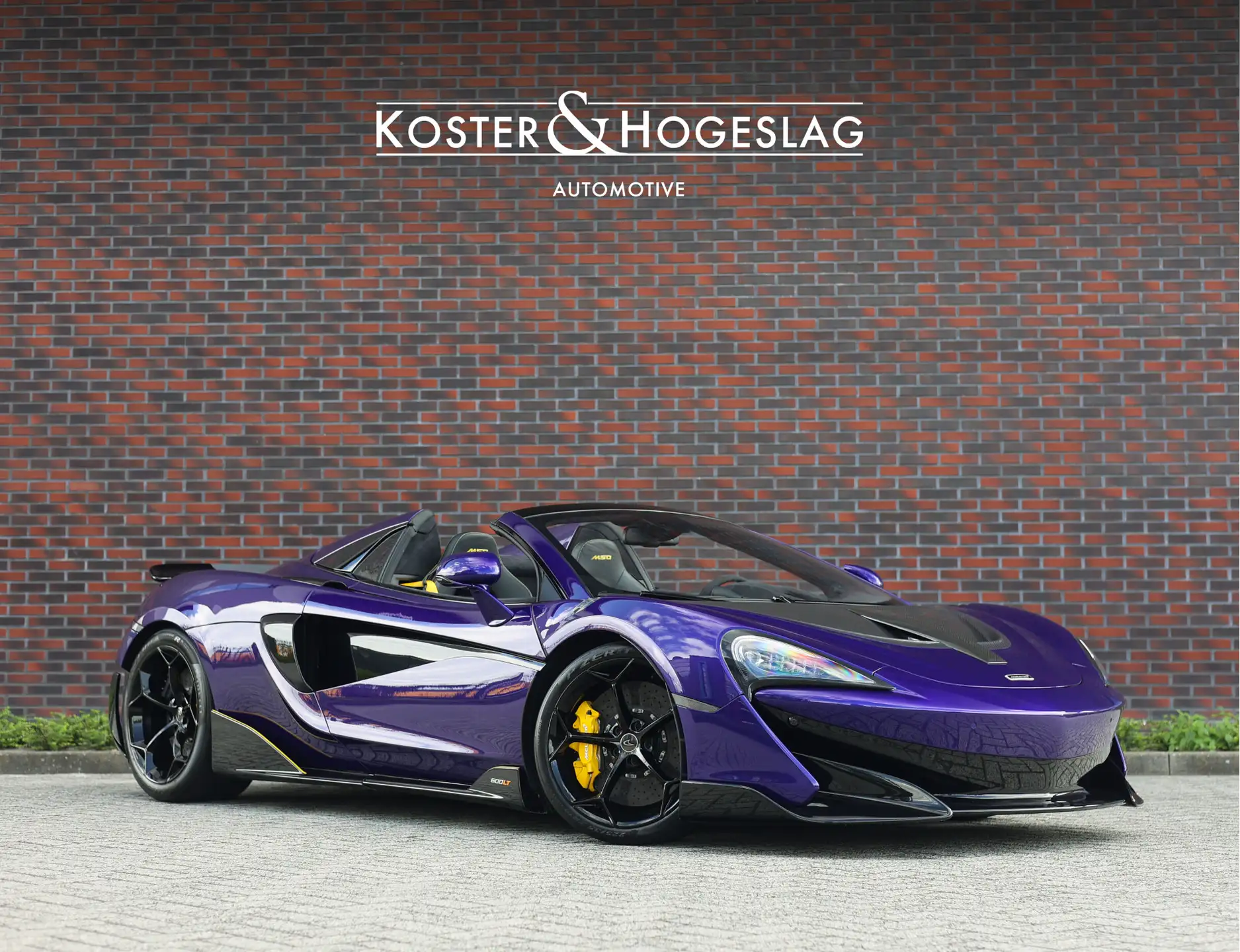 맥라렌 600LT Spider 2019 보라 사진 1