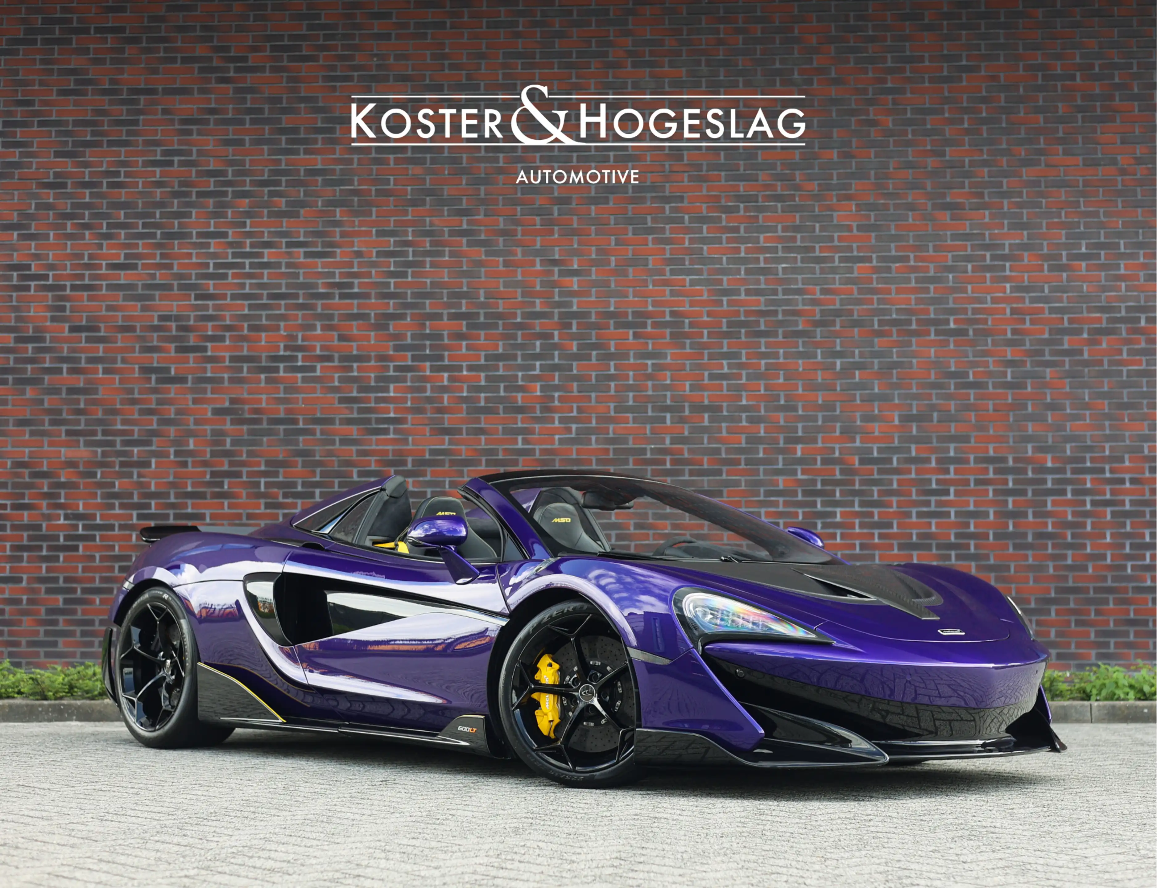 McLaren 600LT Spider 3.8 V8 | MSO - Novitec - Lift