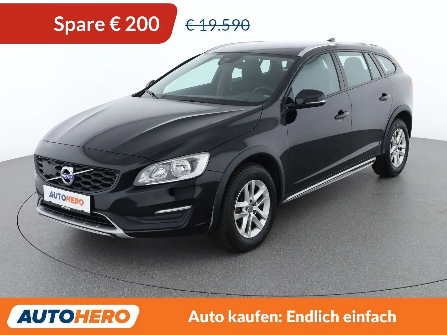 Volvo V60 Cross Country 2.0 D3 Business Schwarz - 1