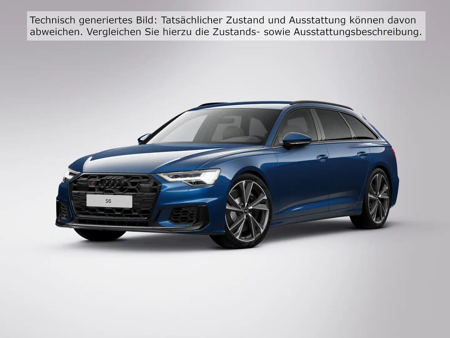 Audi S6 TDI Q MATRIX OPS+ PDC LM21 Blau - 2