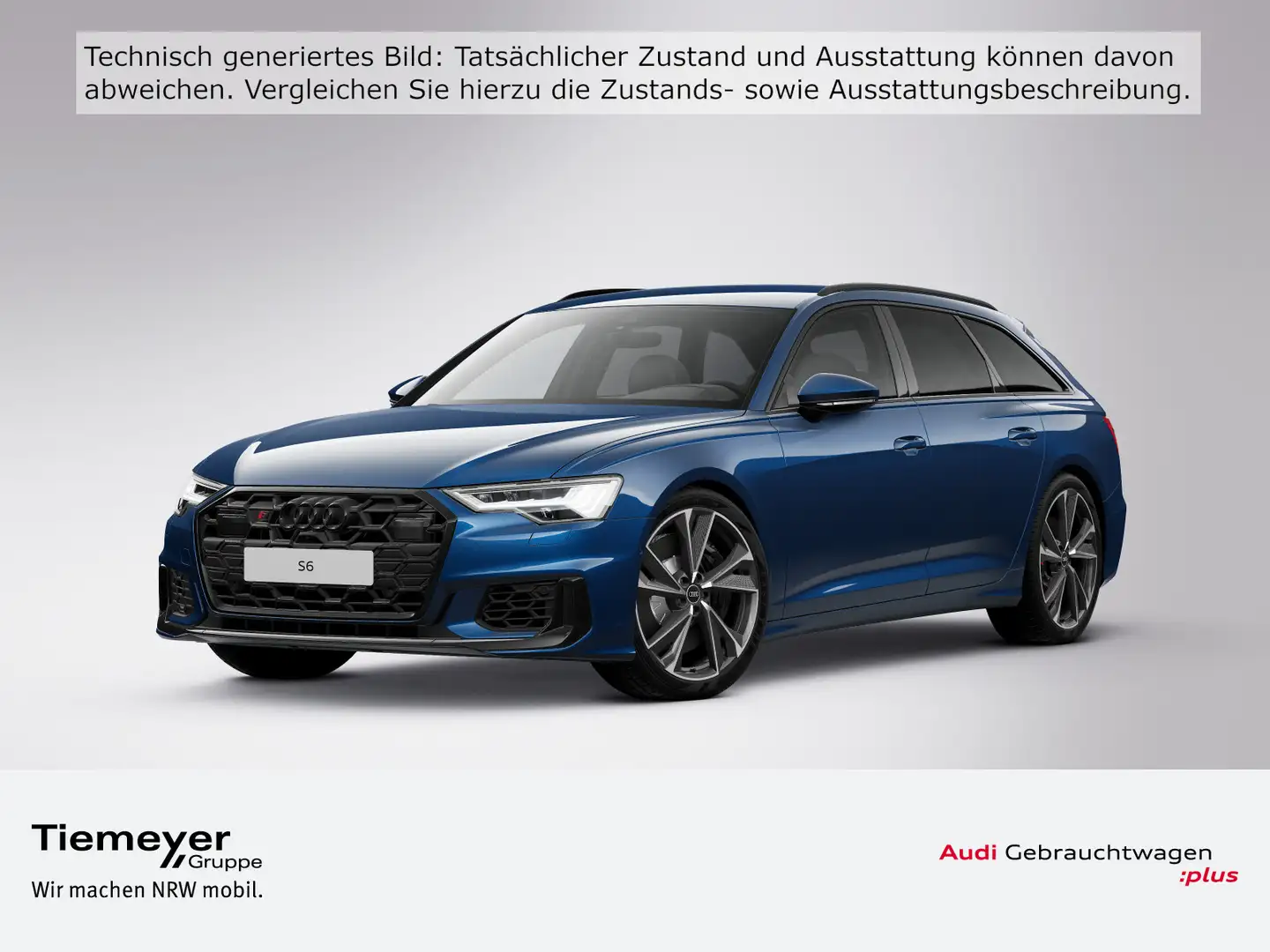 Audi S6 TDI Q MATRIX OPS+ PDC LM21 Blau - 1