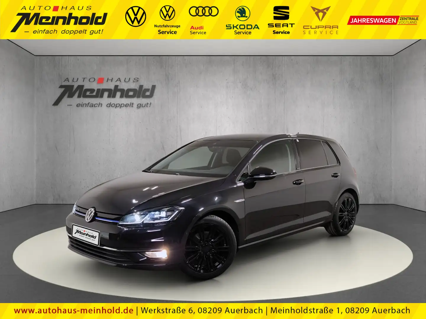 Volkswagen Golf VII 1.5 TSI IQ.DRIVE, LED, Standheizung Noir - 1