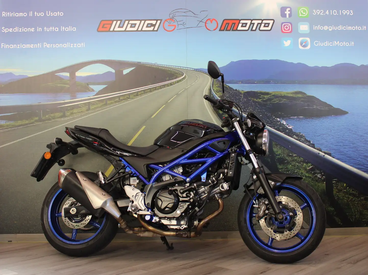 Suzuki SV 650 2019 - km 14149 Nero - 1