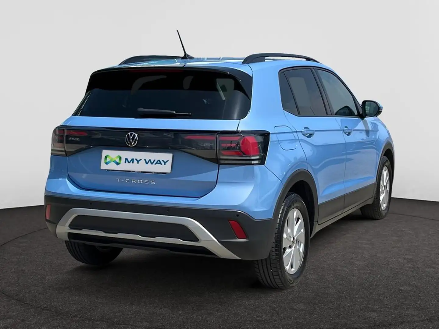 Volkswagen T-Cross 115PK*AUTOMAAT*CARPLAY*SENSOREN*TOPWAY.BE Bleu - 2