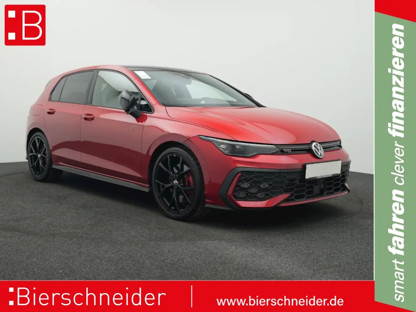Volkswagen Golf GTI 8 2.0 TSI DSG BLACK STYLE LEDER PANO NAVI 19 ESTOR Rot - 1