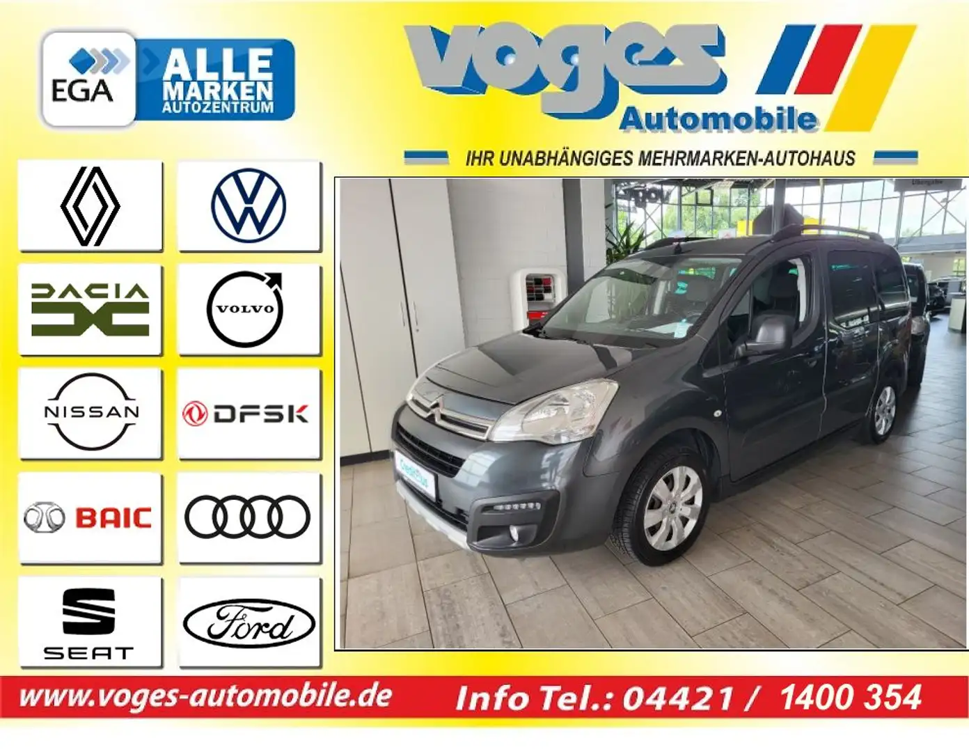 Citroen Berlingo Multispace PureTech +NAVI+ Grau - 1