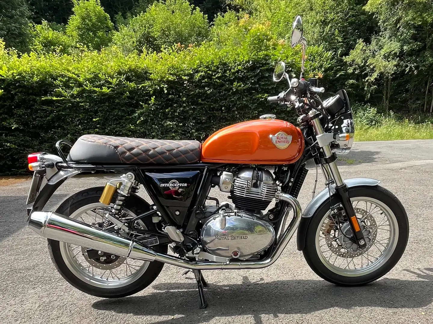 Royal Enfield Interceptor Continental GT 650 Orange - 1
